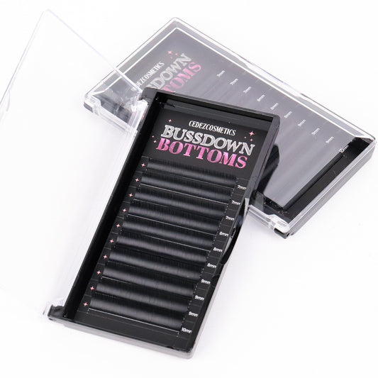 BUSSDOWN Bottom Lash Trays J Curl