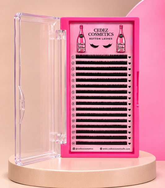 Bottoms Up B!tches (Bottom Lashes)