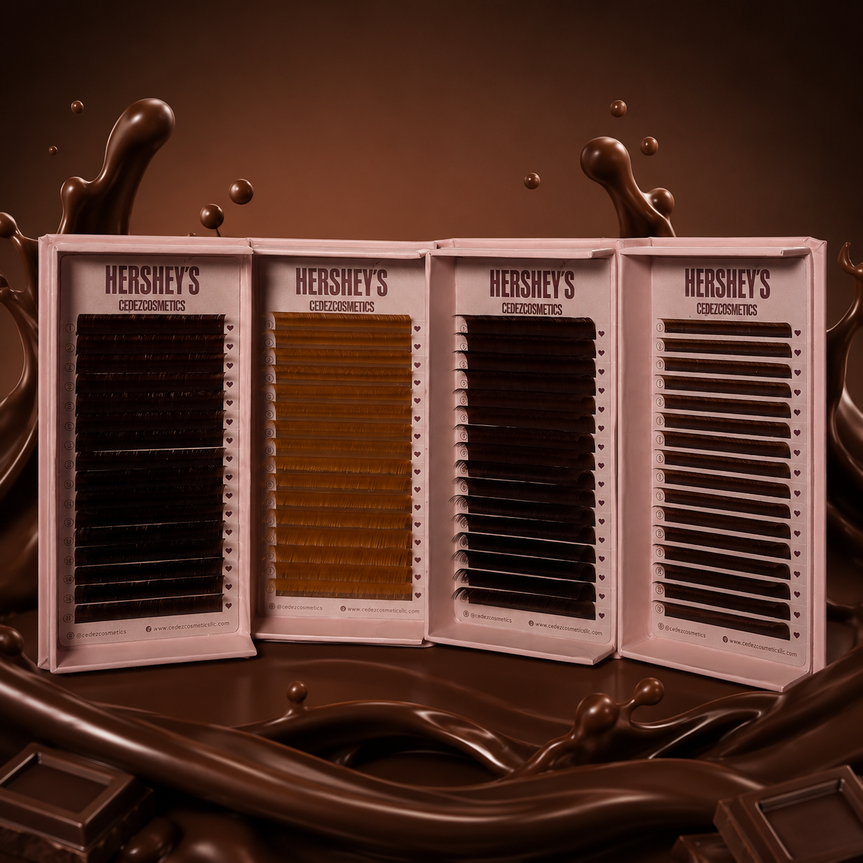 Hershey’s Collection(Brown Lashes)